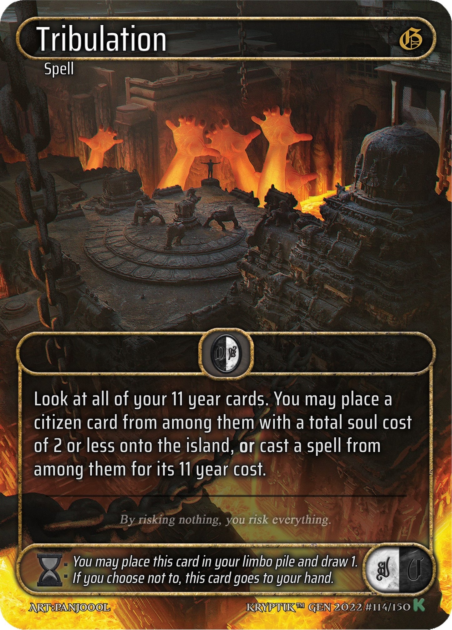 Tribulation (Box Topper) (114) [KPT] - Kryptik TCG Single
