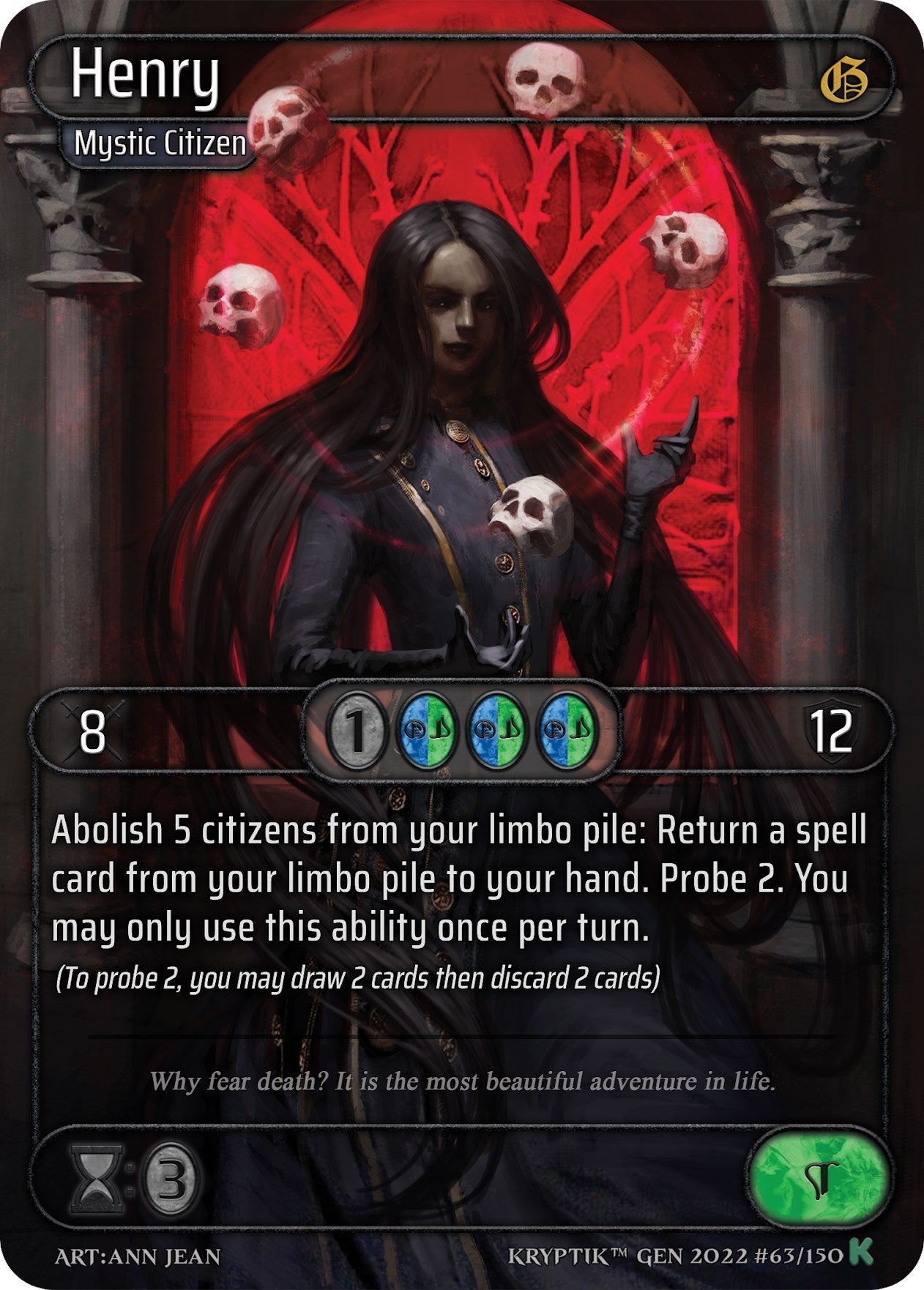 Henry (63) [KPT] - Kryptik TCG Single