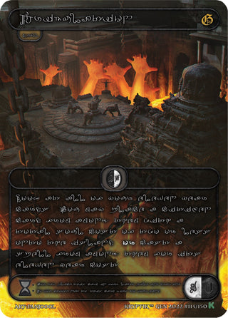 Tribulation (Silver Kryptik Language) (114) [KPT] - Kryptik TCG Single