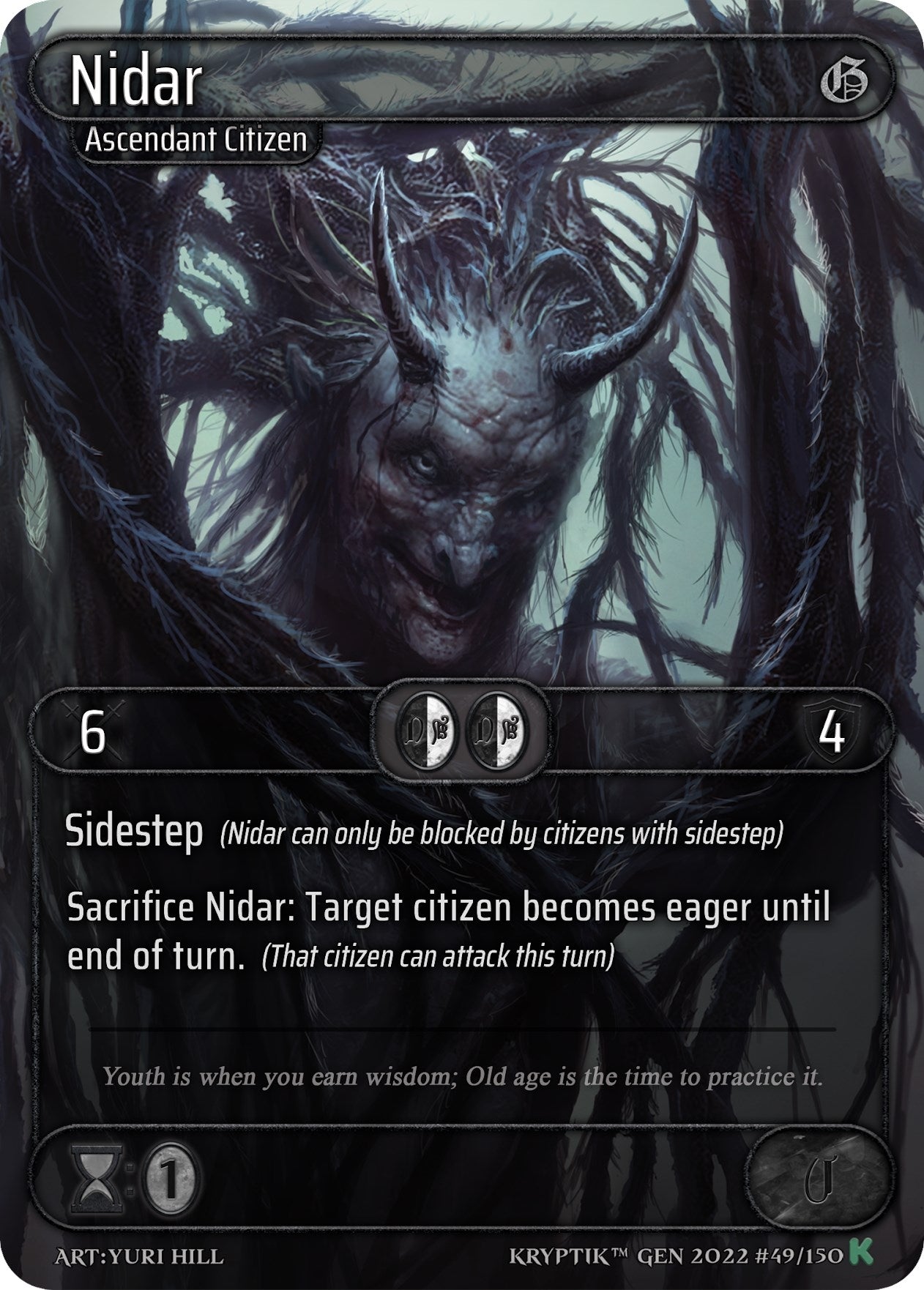Nidar (49) [KPT] - Kryptik TCG Single
