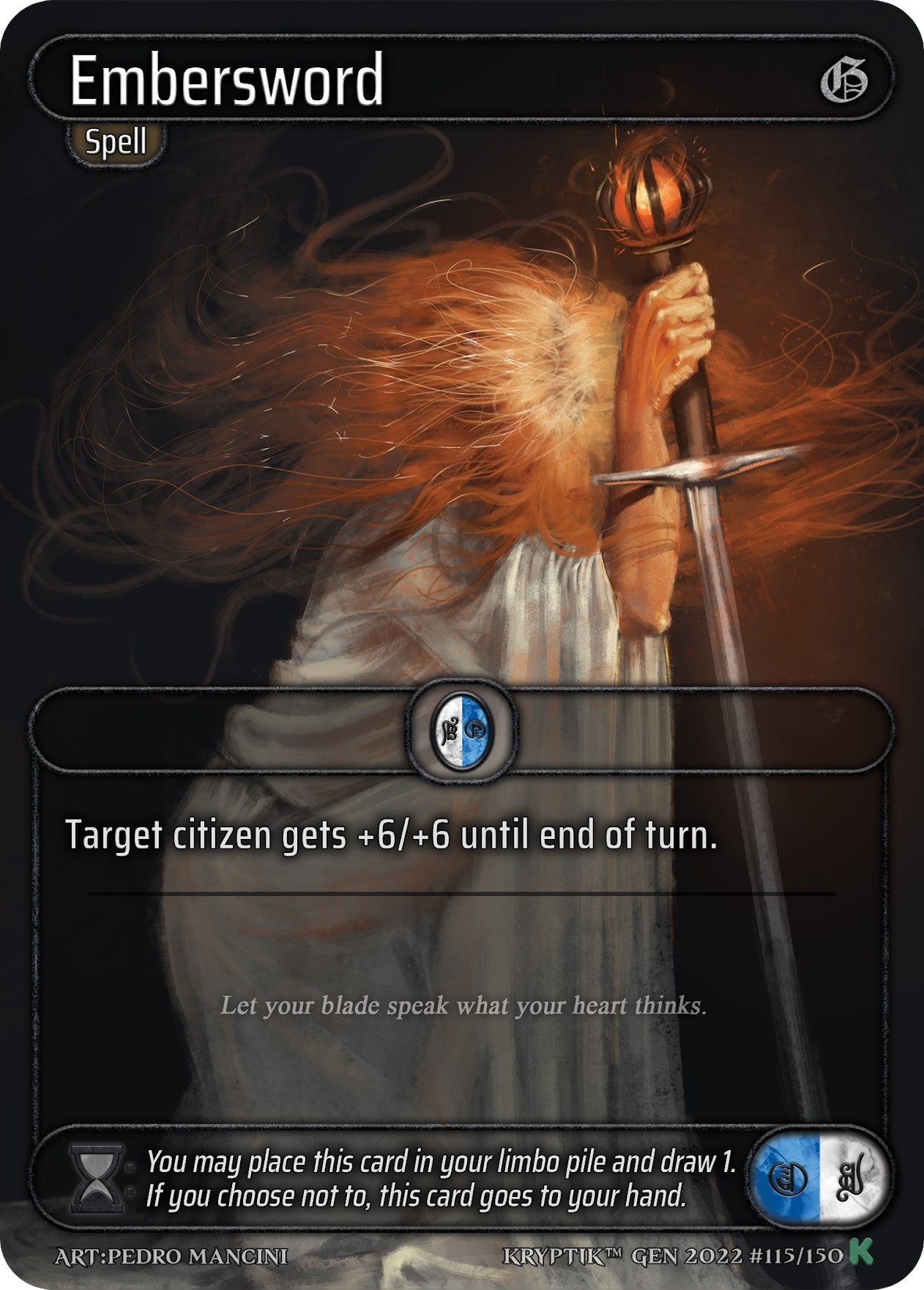 Embersword (115) [KPT] - Kryptik TCG Single