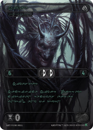Nidar (Green Kryptik Language) (49) [KPT] - Kryptik TCG Single