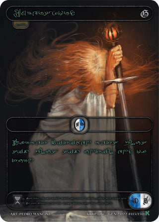 Embersword (Green Kryptik Language) (115) [KPT] - Kryptik TCG Single
