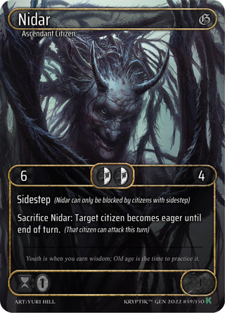 Nidar (Box Topper) (49) [KPT] - Kryptik TCG Single