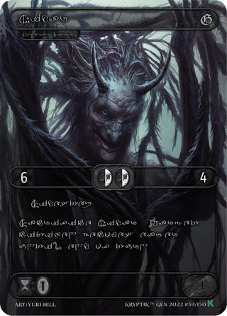 Nidar (Silver Kryptik Language) (49) [KPT] - Kryptik TCG Single