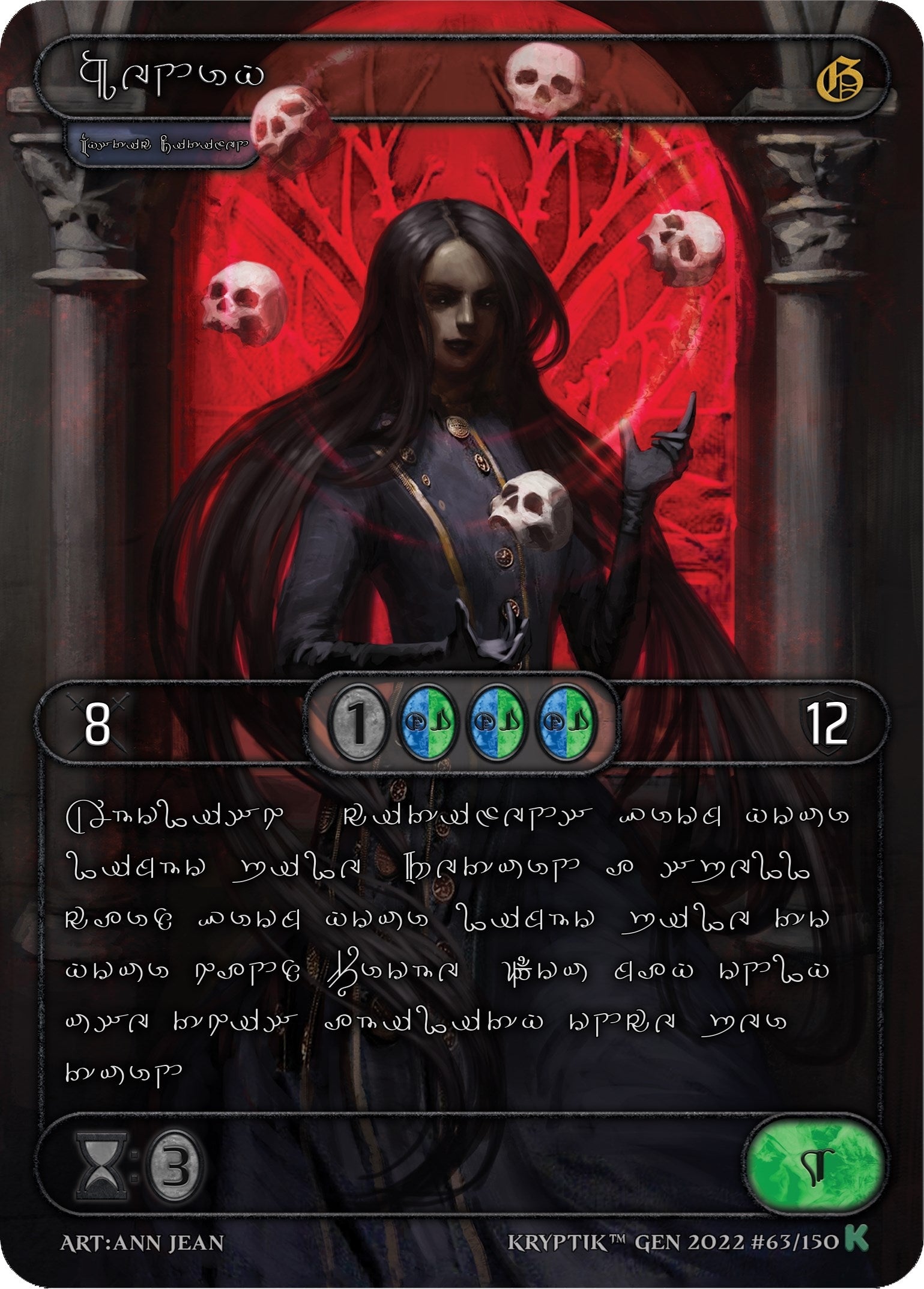 Henry (Silver Kryptik Language) (63) [KPT] - Kryptik TCG Single