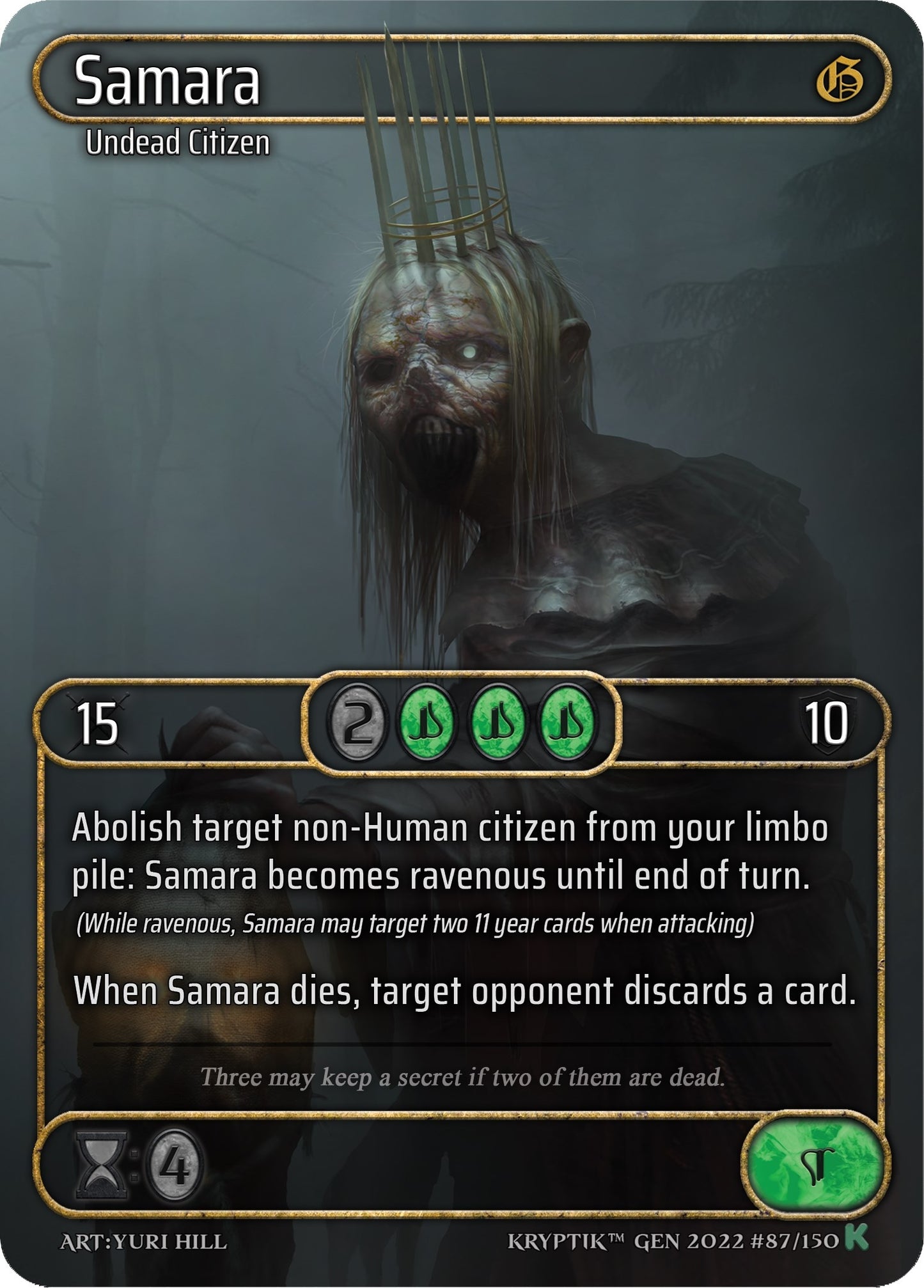 Samara (Box Topper) (87) [KPT] - Kryptik TCG Single
