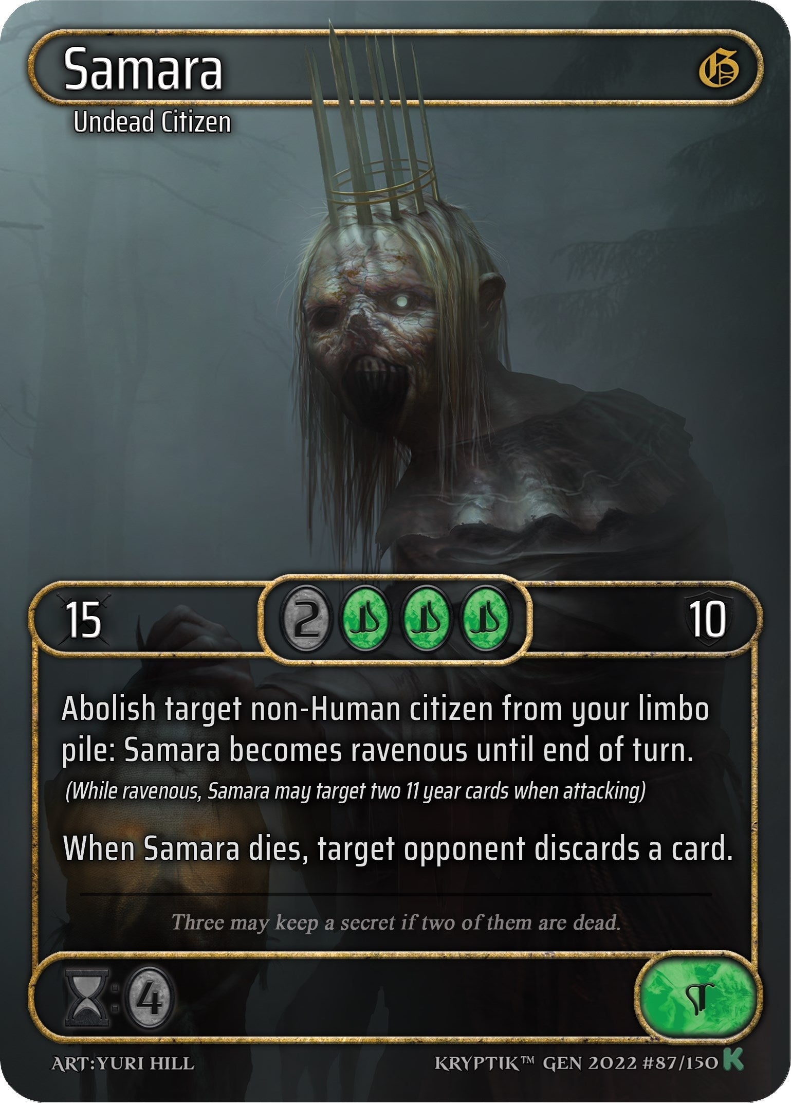 Samara (Box Topper) (87) [KPT] - Kryptik TCG Single
