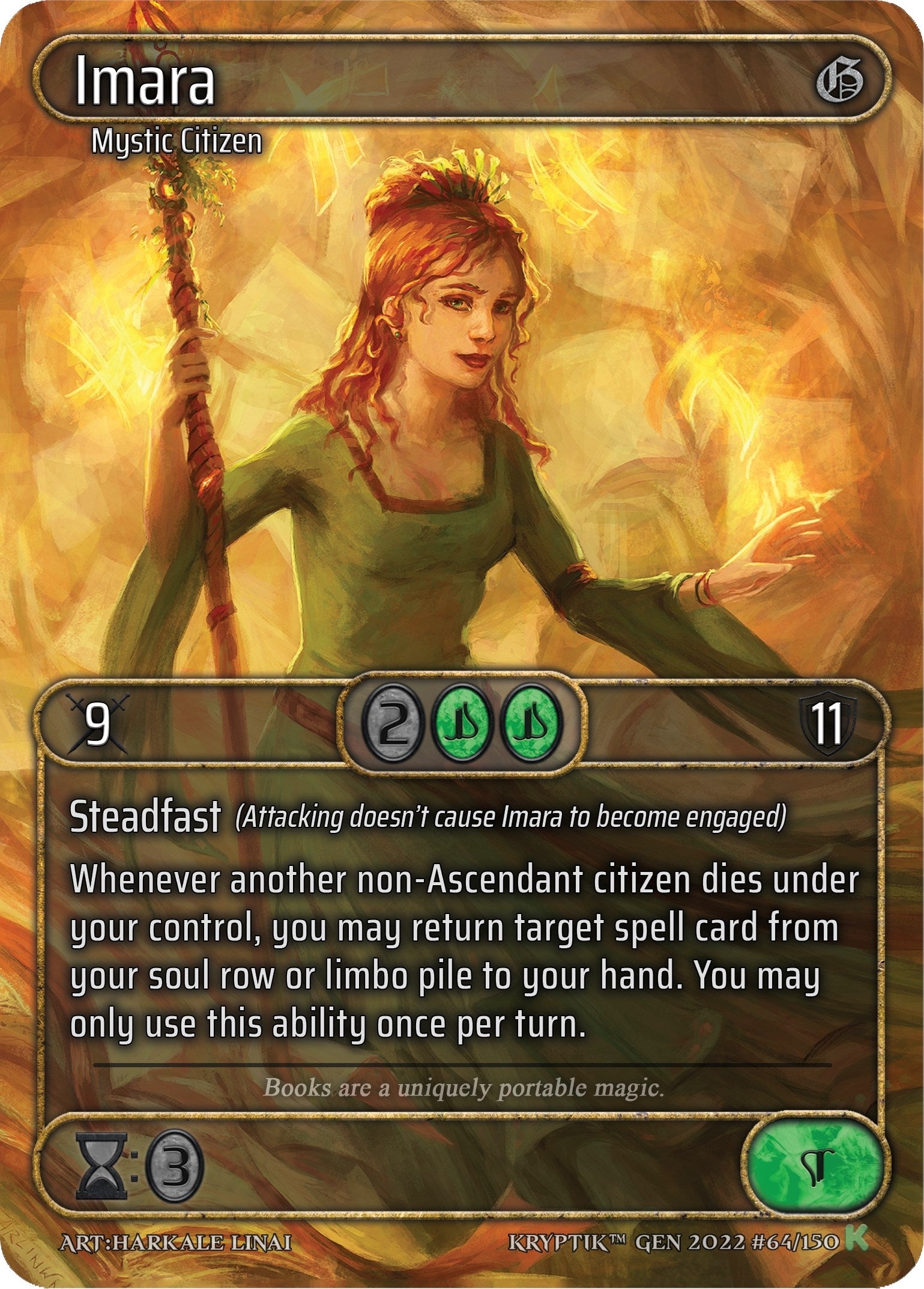 Imara (Box Topper) (64) [KPT] - Kryptik TCG Single