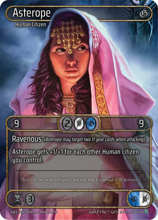 Asterope (Box Topper) (7) [KPT] - Kryptik TCG Single