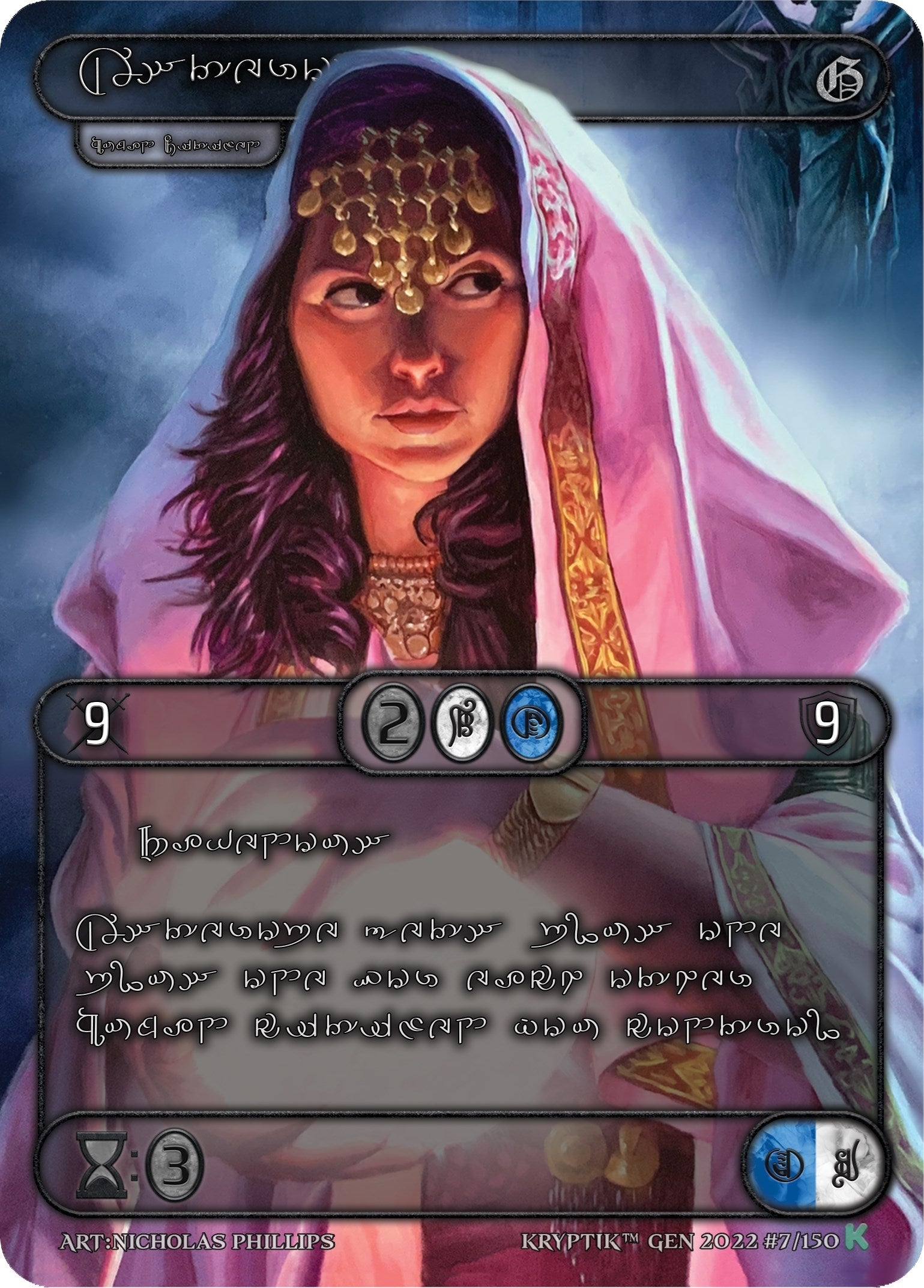 Asterope (Silver Kryptik Language) (7) [KPT] - Kryptik TCG Single