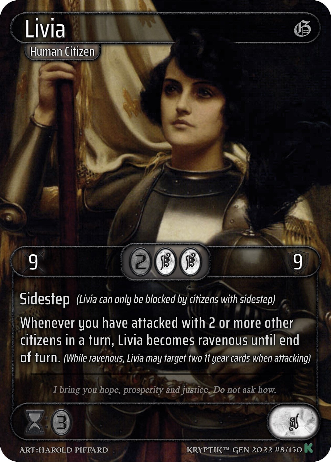 Livia (8) [KPT] - Kryptik TCG Single