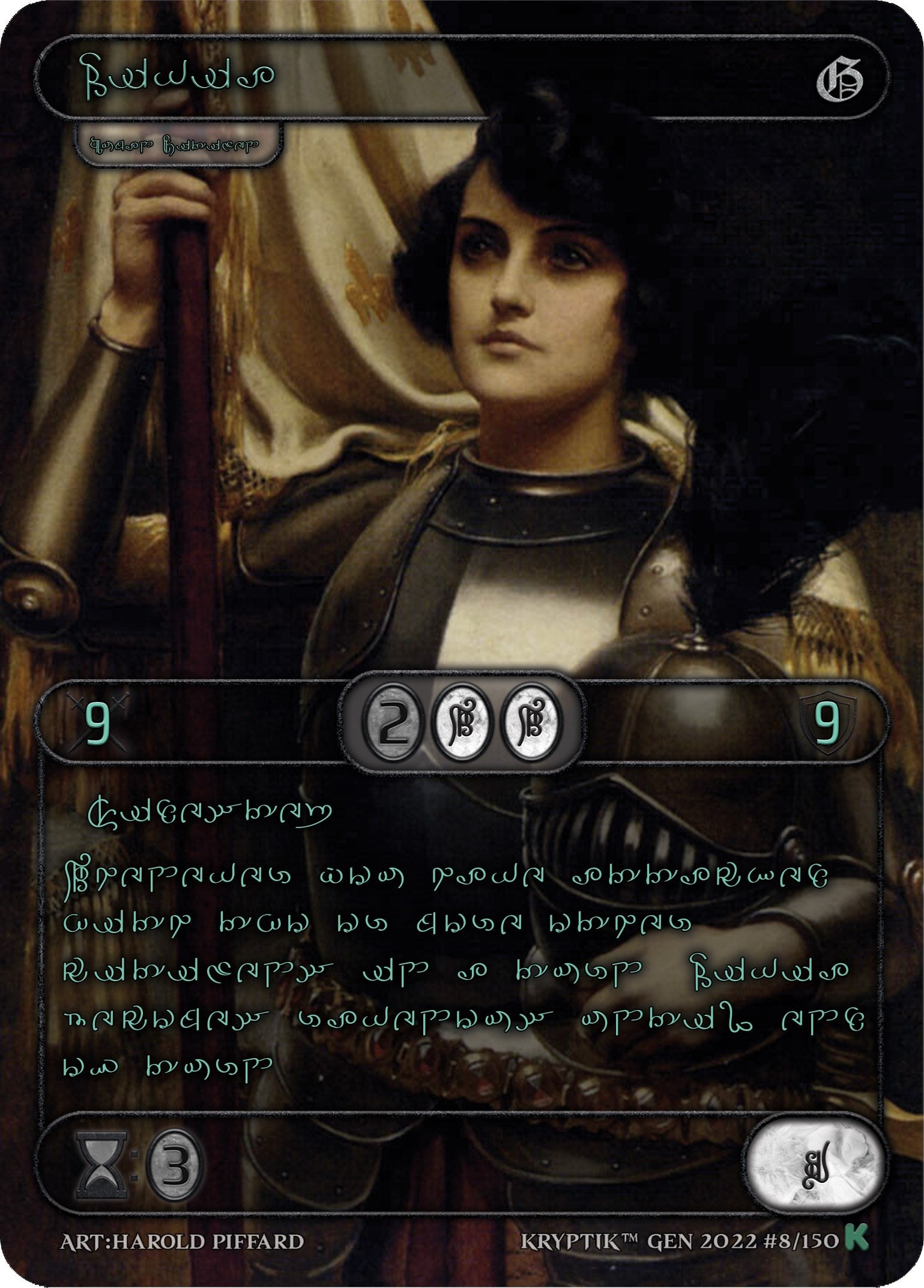 Livia (Green Kryptik Language) (8) [KPT] - Kryptik TCG Single