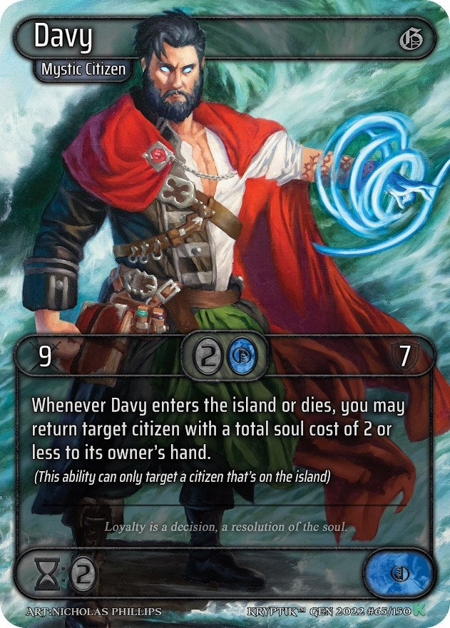Davy (65) [KPT] - Kryptik TCG Single