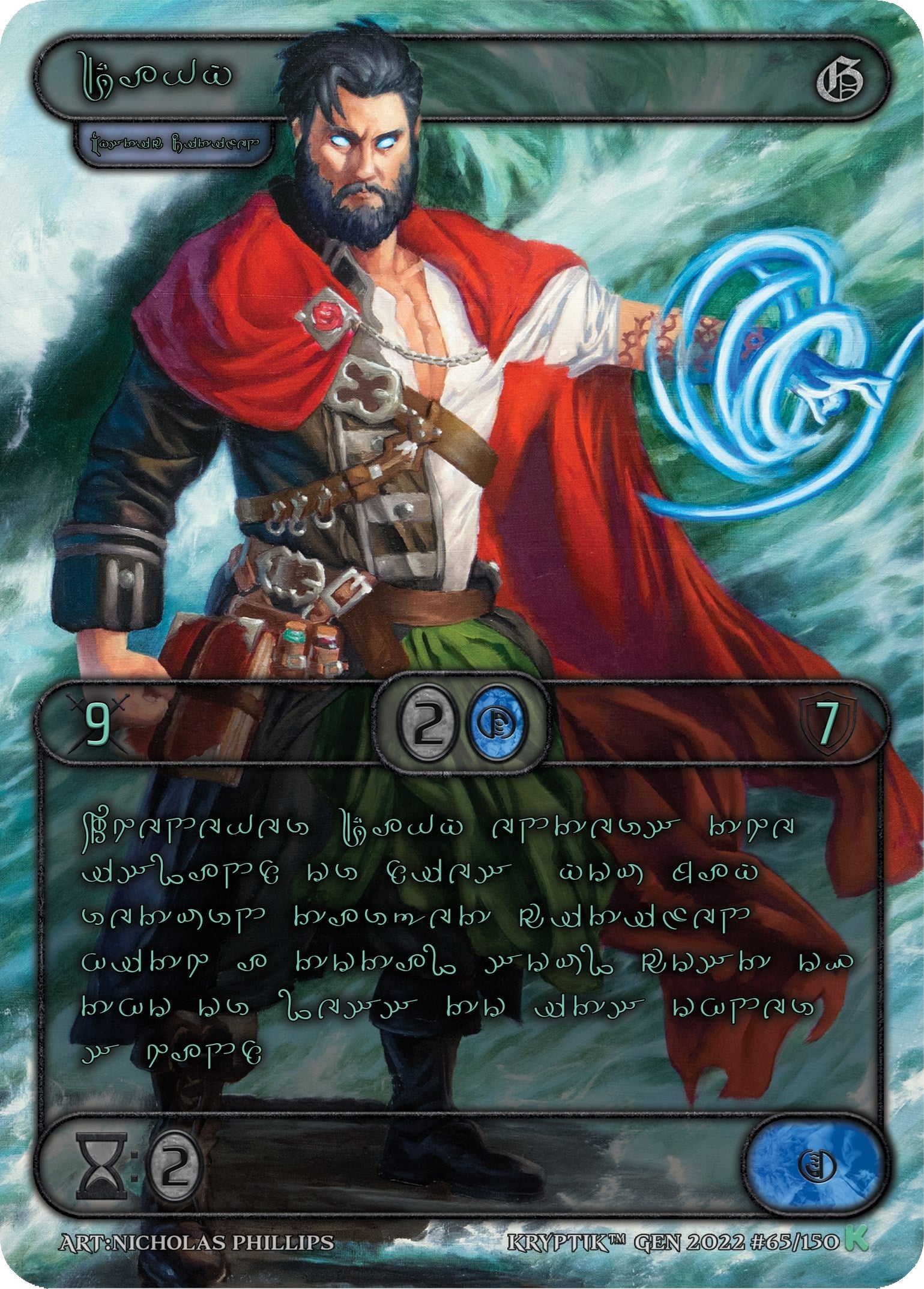 Davy (Green Kryptik Language) (65) [KPT] - Kryptik TCG Single
