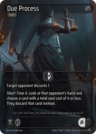 Due Process (117) [KPT] - Kryptik TCG Single