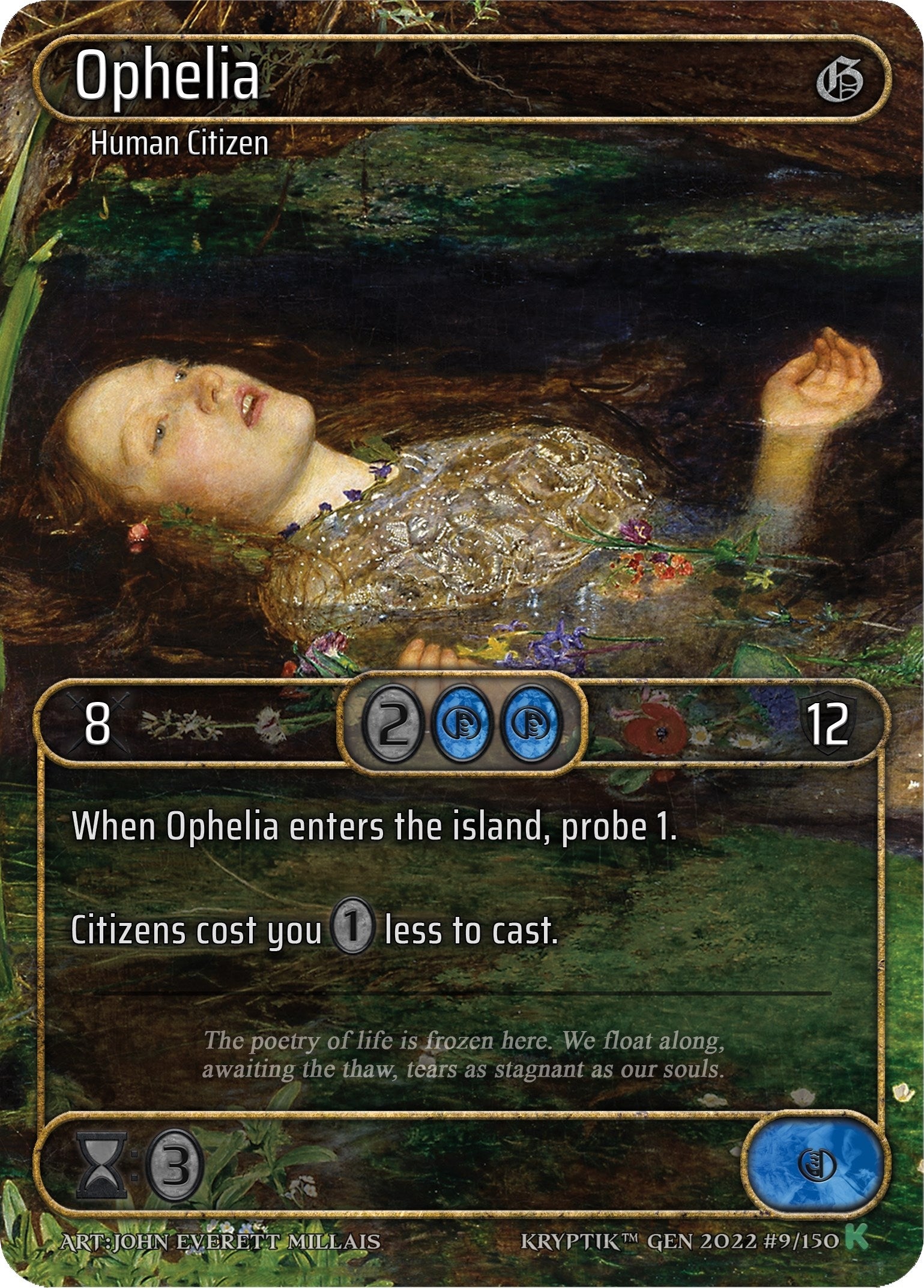 Ophelia (Box Topper) (9) [KPT] - Kryptik TCG Single