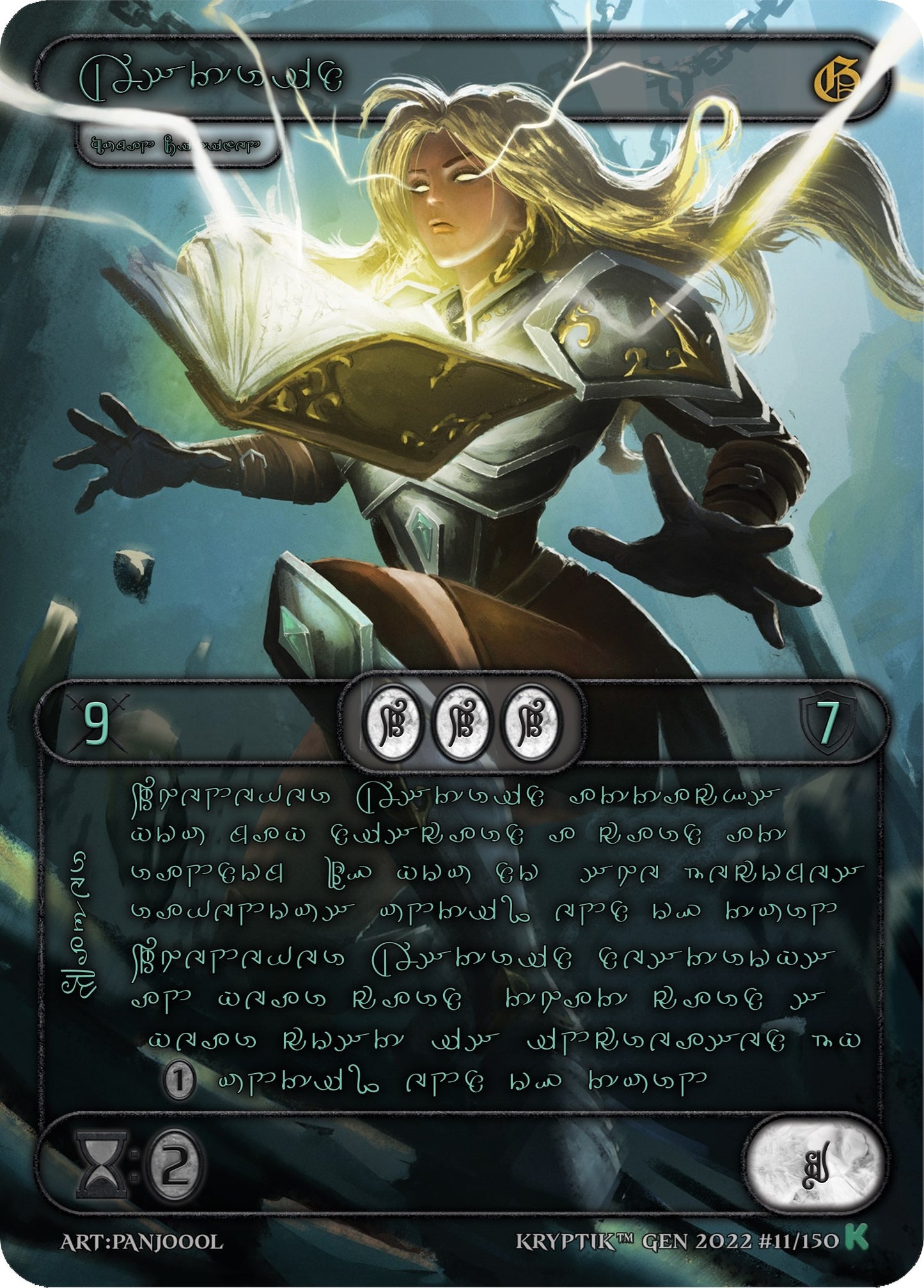Astrid (Green Kryptik Language) (11) [KPT] - Kryptik TCG Single