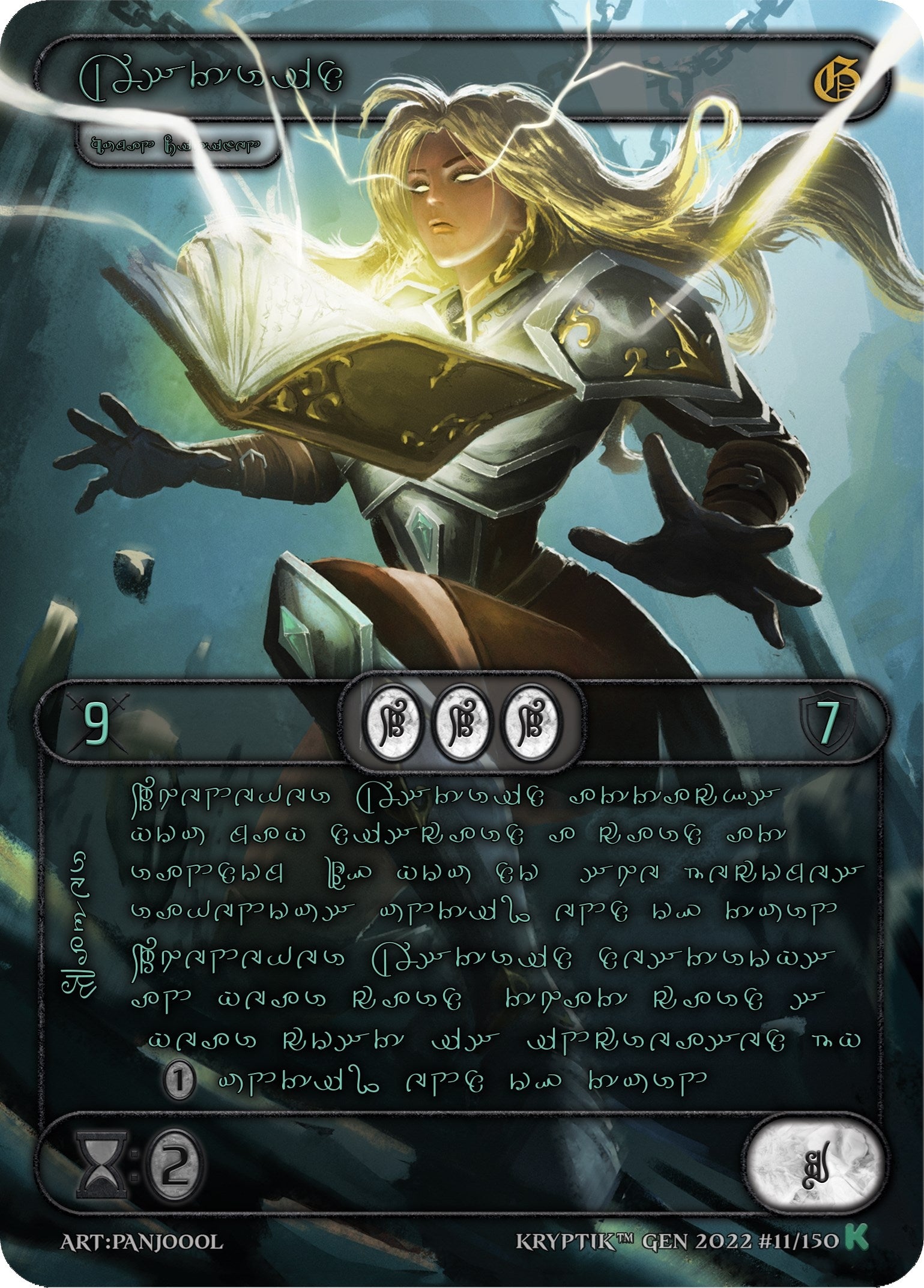Astrid (Green Kryptik Language) (11) [KPT] - Kryptik TCG Single