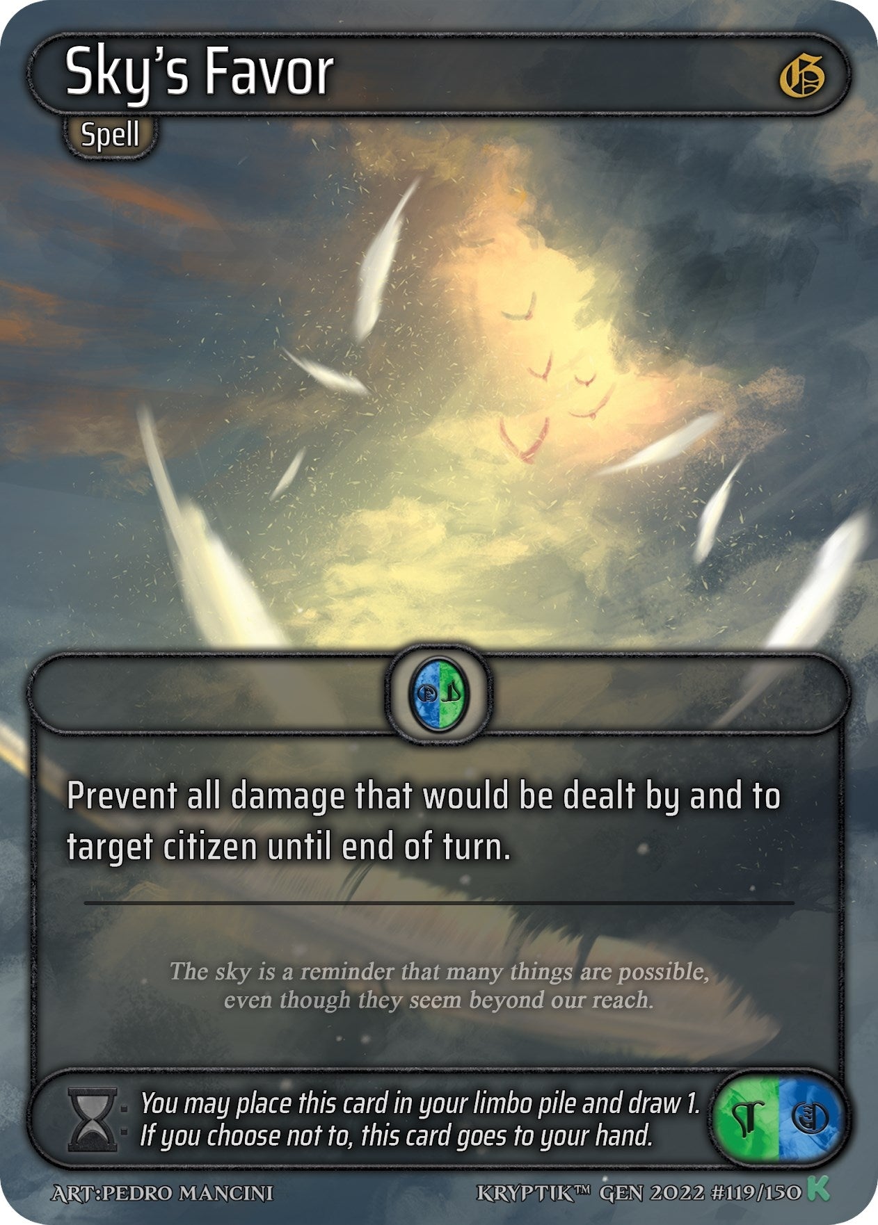 Sky’s Favor (119) [KPT] - Kryptik TCG Single