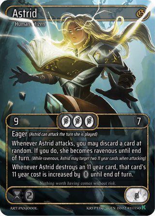 Astrid (Box Topper) (11) [KPT] - Kryptik TCG Single