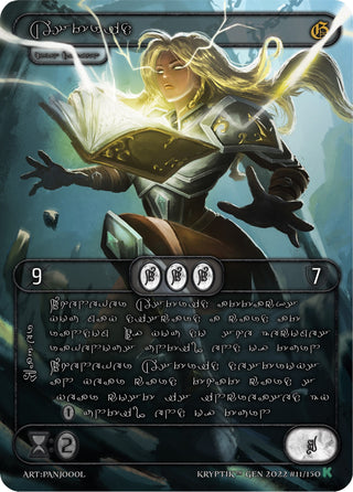 Astrid (Silver Kryptik Language) (11) [KPT] - Kryptik TCG Single