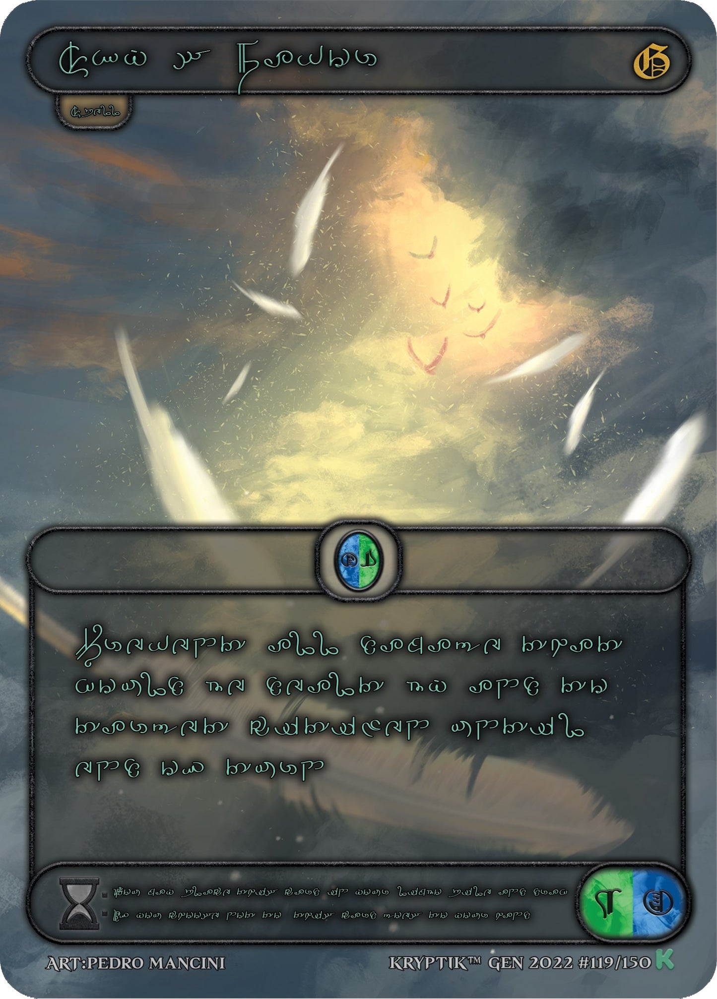 Sky’s Favor (Green Kryptik Language) (119) [KPT] - Kryptik TCG Single