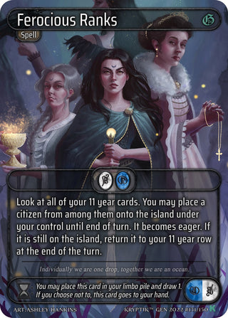 Ferocious Ranks (131) [KPT] - Kryptik TCG Single