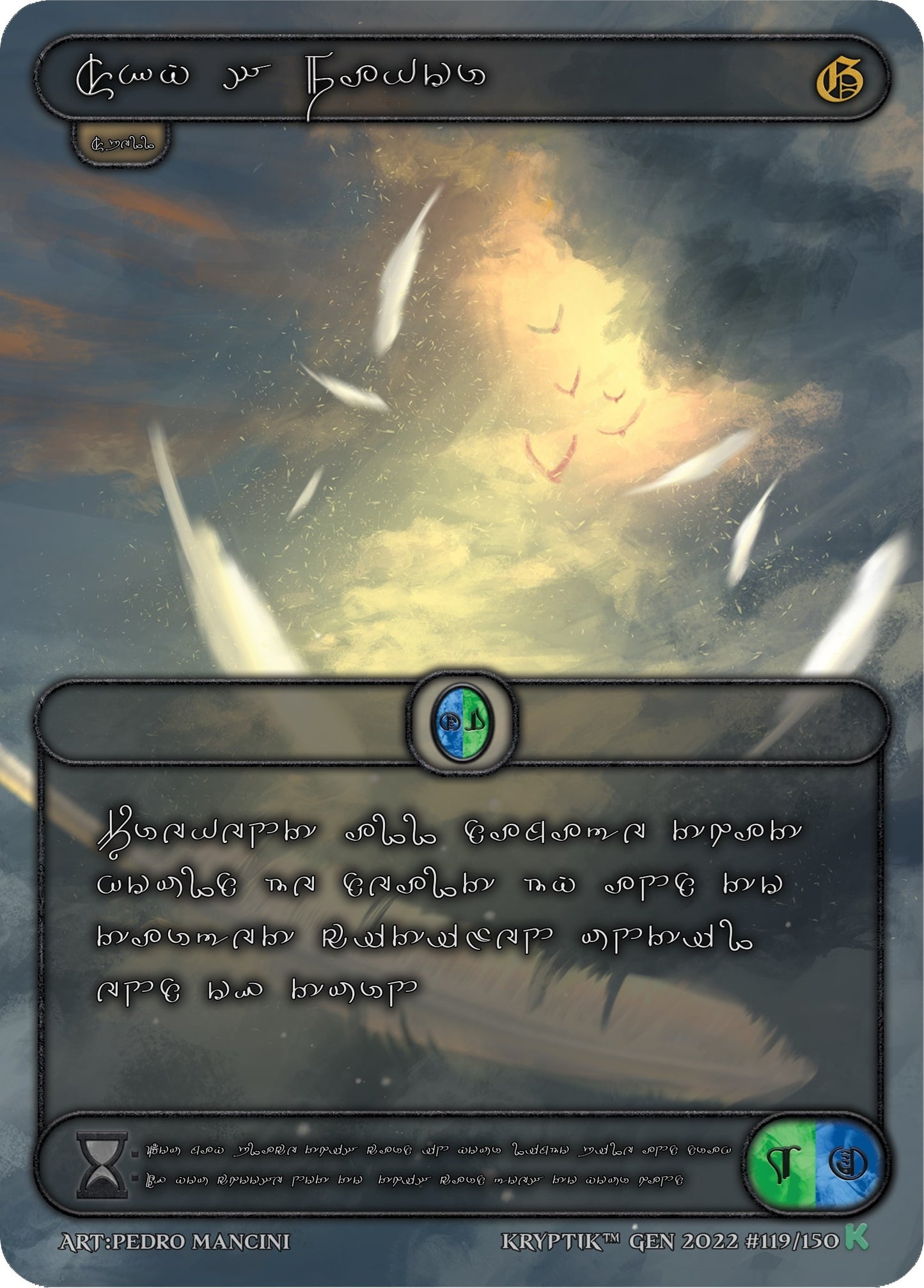 Sky’s Favor (Silver Kryptik Language) (119) [KPT] - Kryptik TCG Single