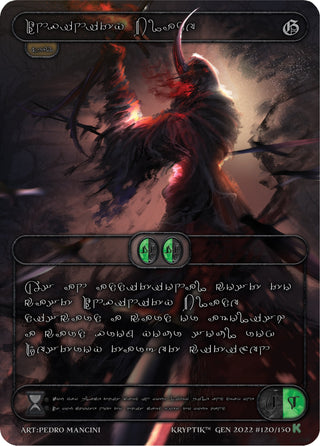 Infinity Blade (Silver Kryptik Language) (120) [KPT] - Kryptik TCG Single