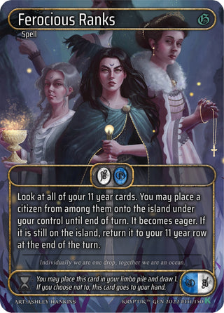 Ferocious Ranks (Box Topper) (131) [KPT] - Kryptik TCG Single