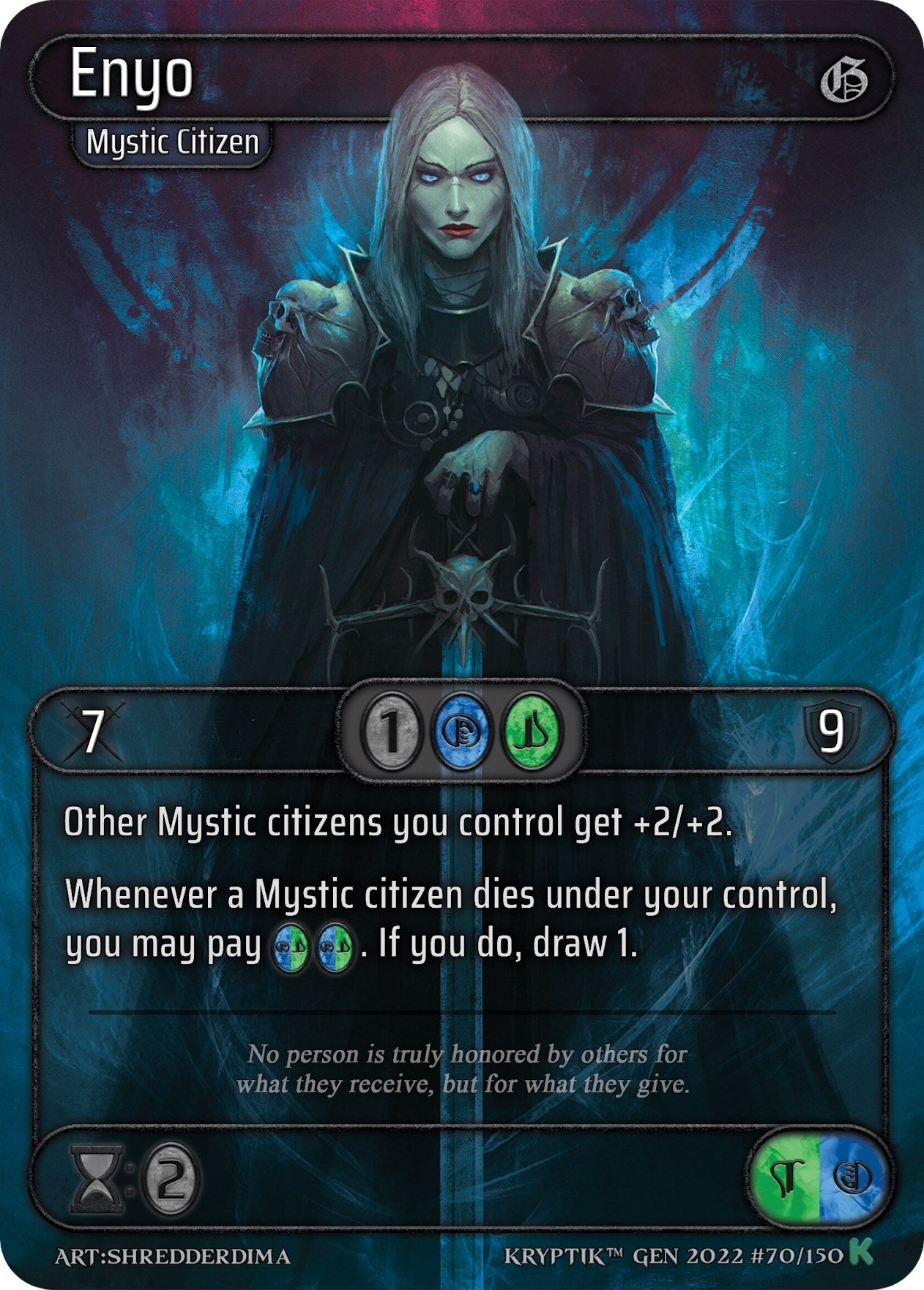 Enyo (70) [KPT] - Kryptik TCG Single
