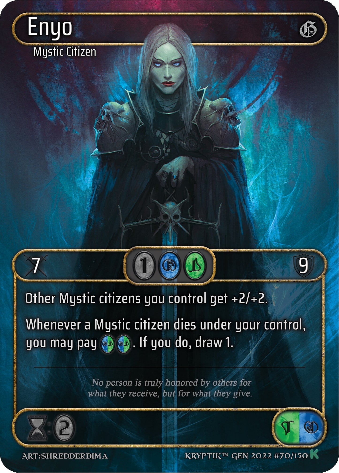 Enyo (Box Topper) (70) [KPT] - Kryptik TCG Single