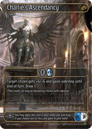 Charlie’s Ascendancy (Box Topper) (132) [KPT] - Kryptik TCG Single