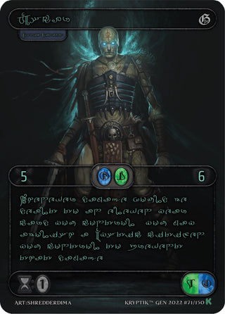 Oscar (Green Kryptik Language) (71) [KPT] - Kryptik TCG Single