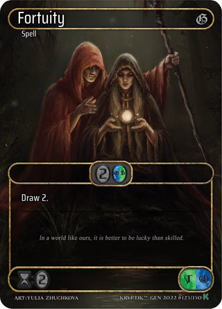 Fortuity (Box Topper) (123) [KPT] - Kryptik TCG Single