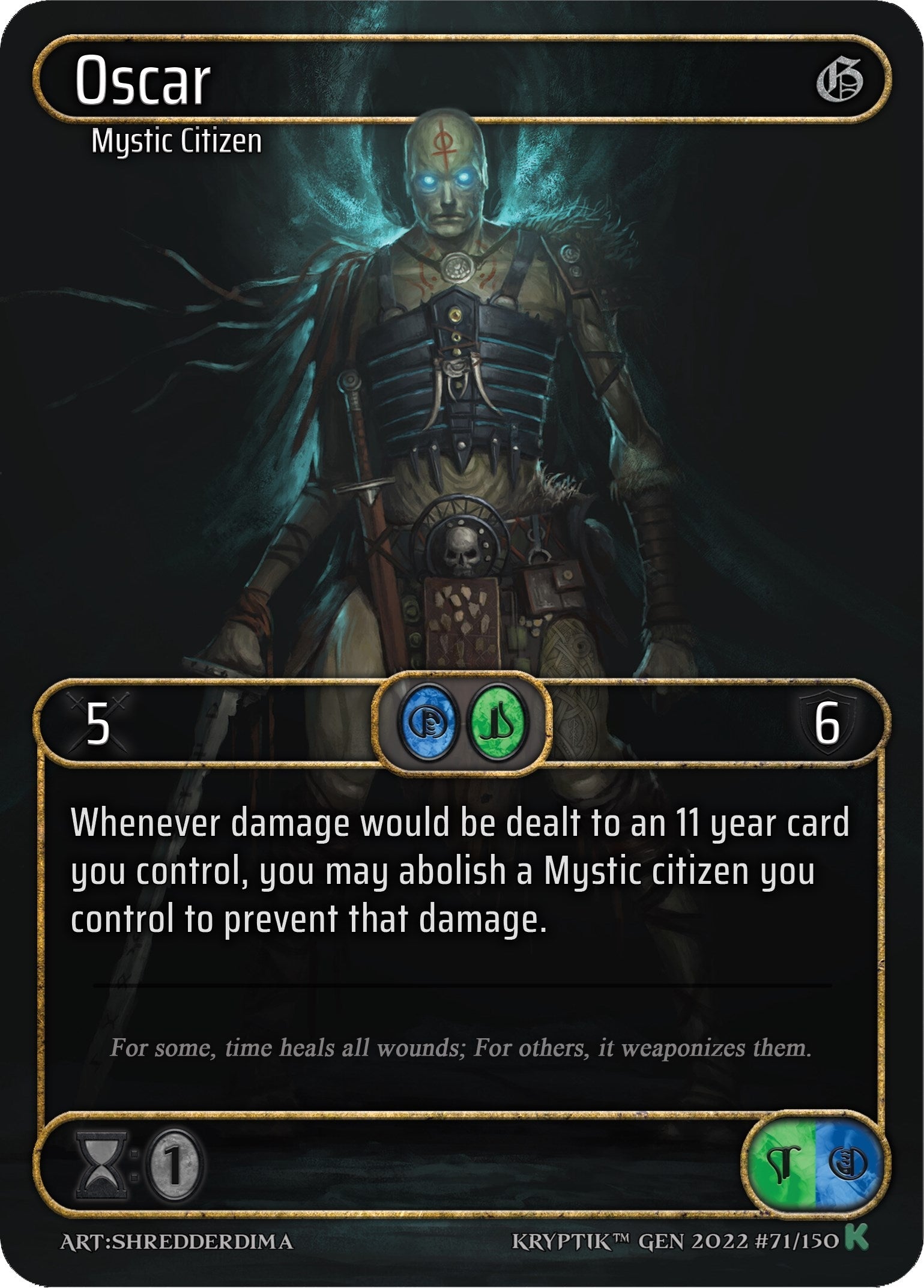 Oscar (Box Topper) (71) [KPT] - Kryptik TCG Single