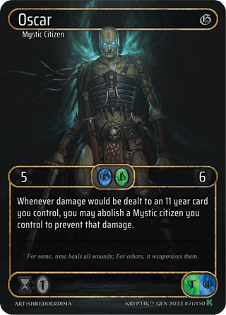 Oscar (Box Topper) (71) [KPT] - Kryptik TCG Single
