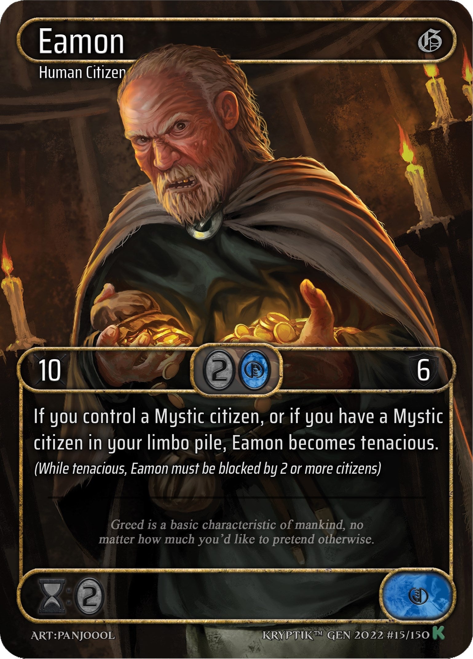 Eamon (Box Topper) (15) [KPT] - Kryptik TCG Single