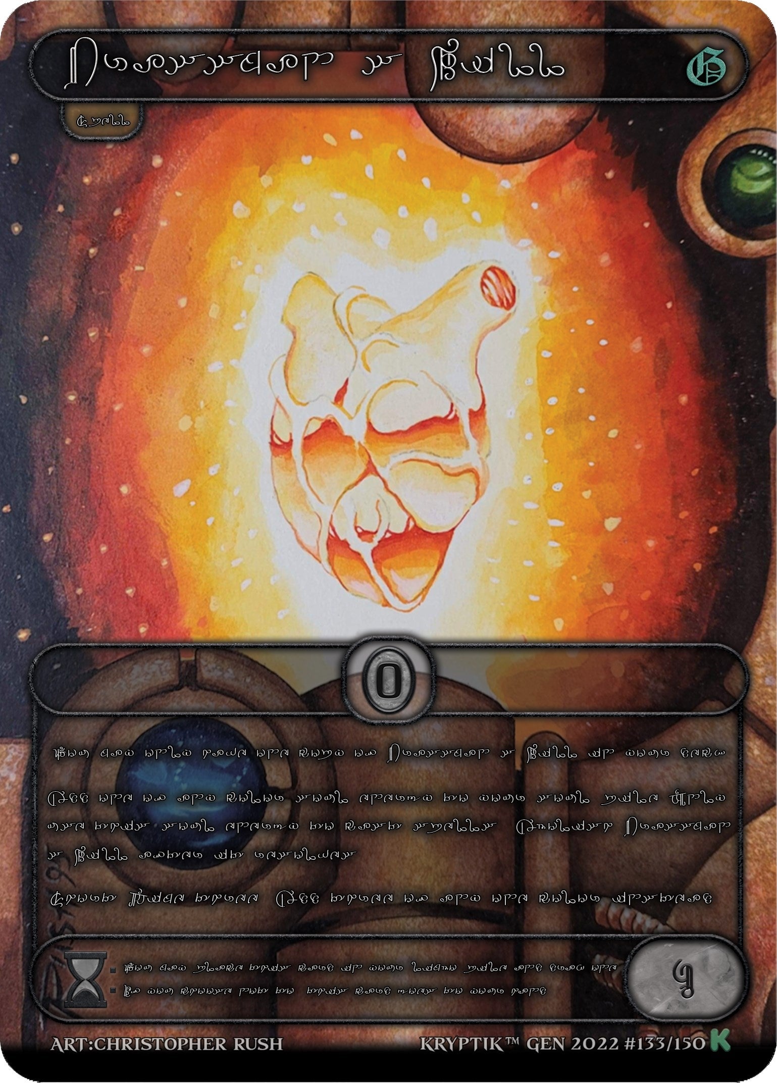 Brassman’s Will (Silver Kryptik Language) (133) [KPT] - Kryptik TCG Single