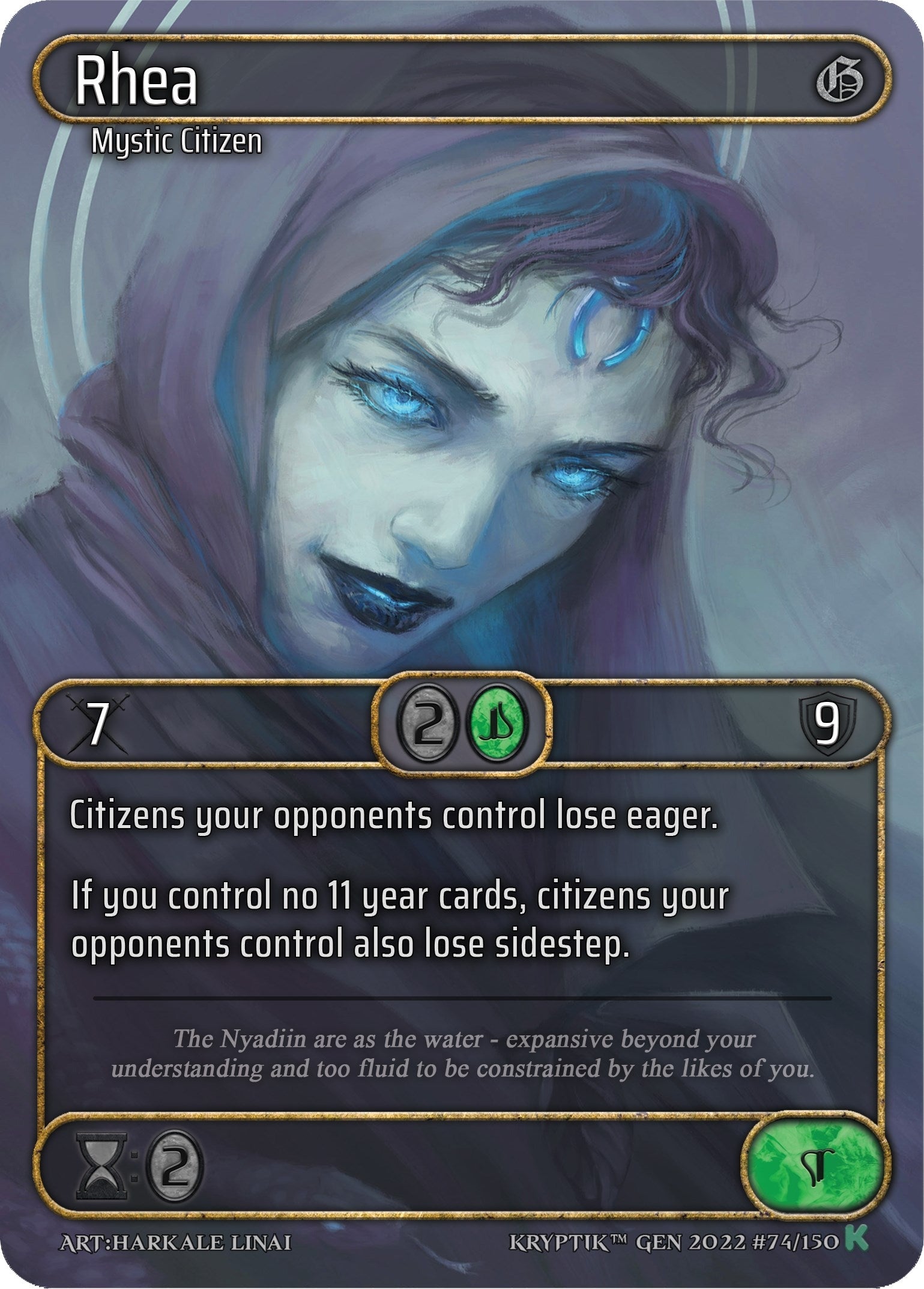 Rhea (Box Topper) (74) [KPT] - Kryptik TCG Single