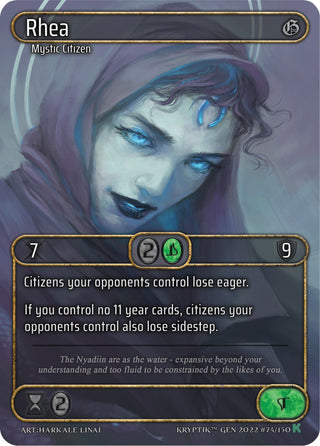 Rhea (Box Topper) (74) [KPT] - Kryptik TCG Single