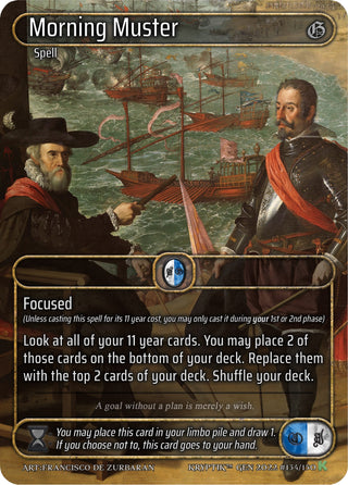 Morning Muster (Box Topper) (134) [KPT] - Kryptik TCG Single
