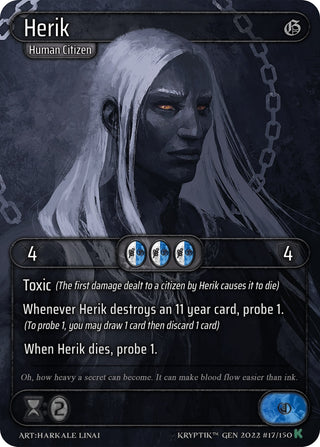 Herik (17) [KPT] - Kryptik TCG Single