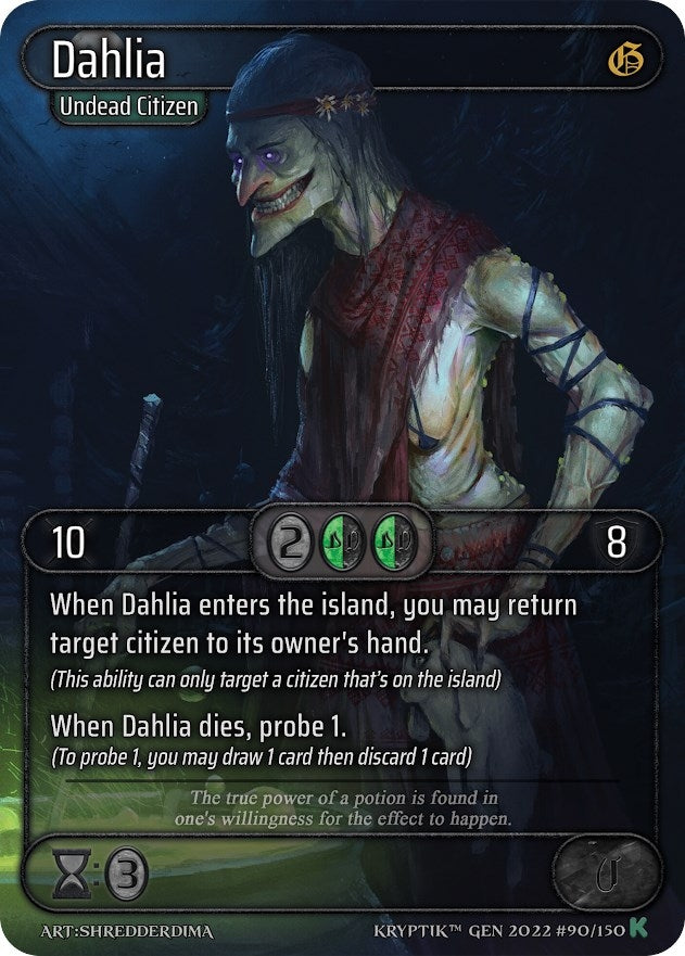 Dahlia (90) [KPT] - Kryptik TCG Single