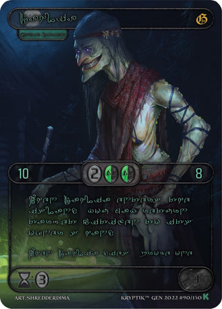 Dahlia (Green Kryptik Language) (90) [KPT] - Kryptik TCG Single