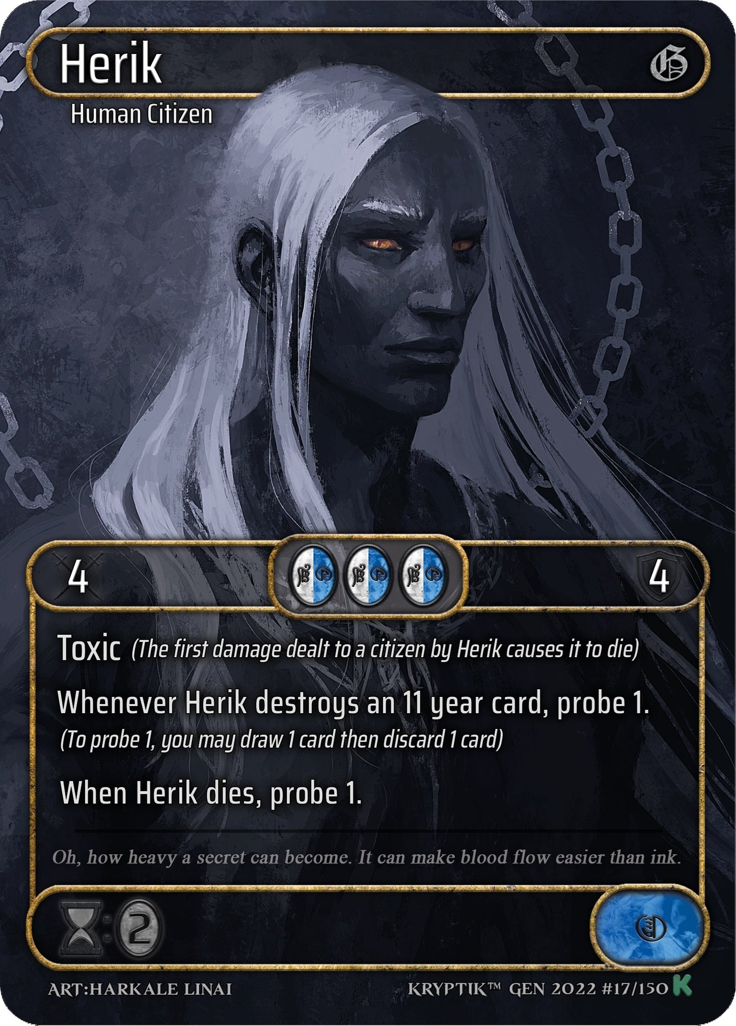 Herik (Box Topper) (17) [KPT] - Kryptik TCG Single
