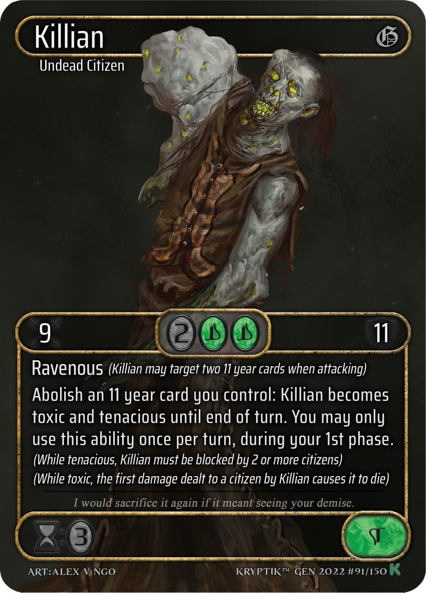 Killian (Box Topper) (91) [KPT] - Kryptik TCG Single