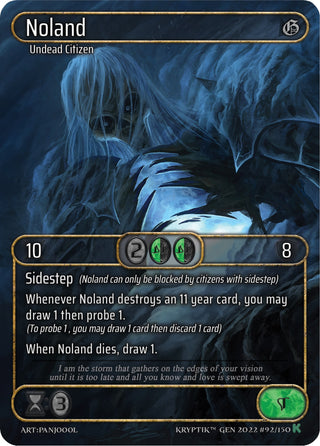 Noland (Box Topper) (92) [KPT] - Kryptik TCG Single