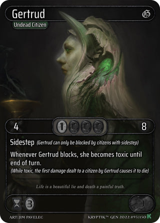 Gertrud (93) [KPT] - Kryptik TCG Single